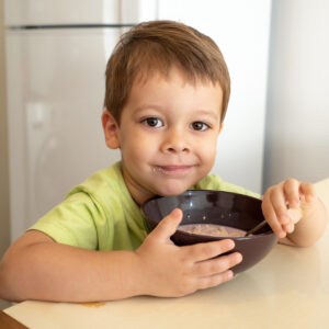 Boy With Cereal
