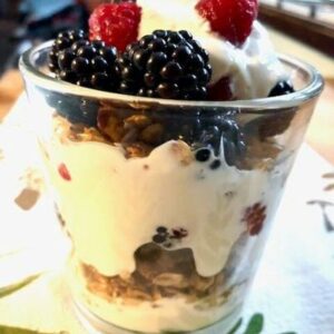 Yogurt Berry Parfaits with Homemade Granola