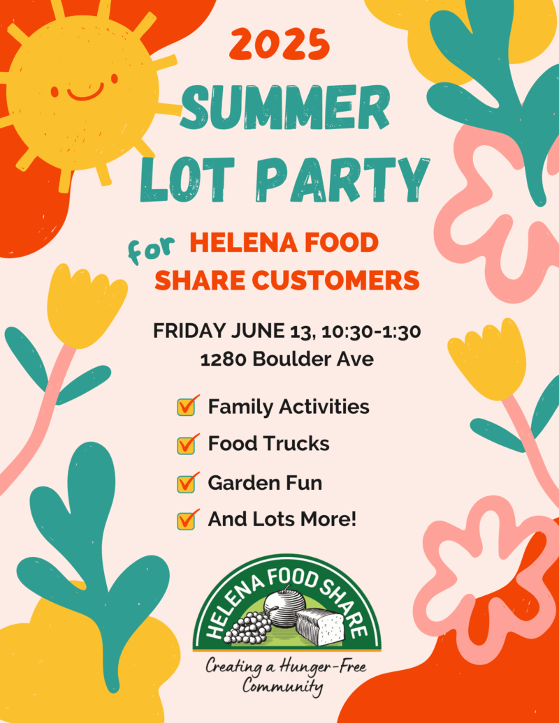 2025 Summer Lot Party 1 - Helena Food Share