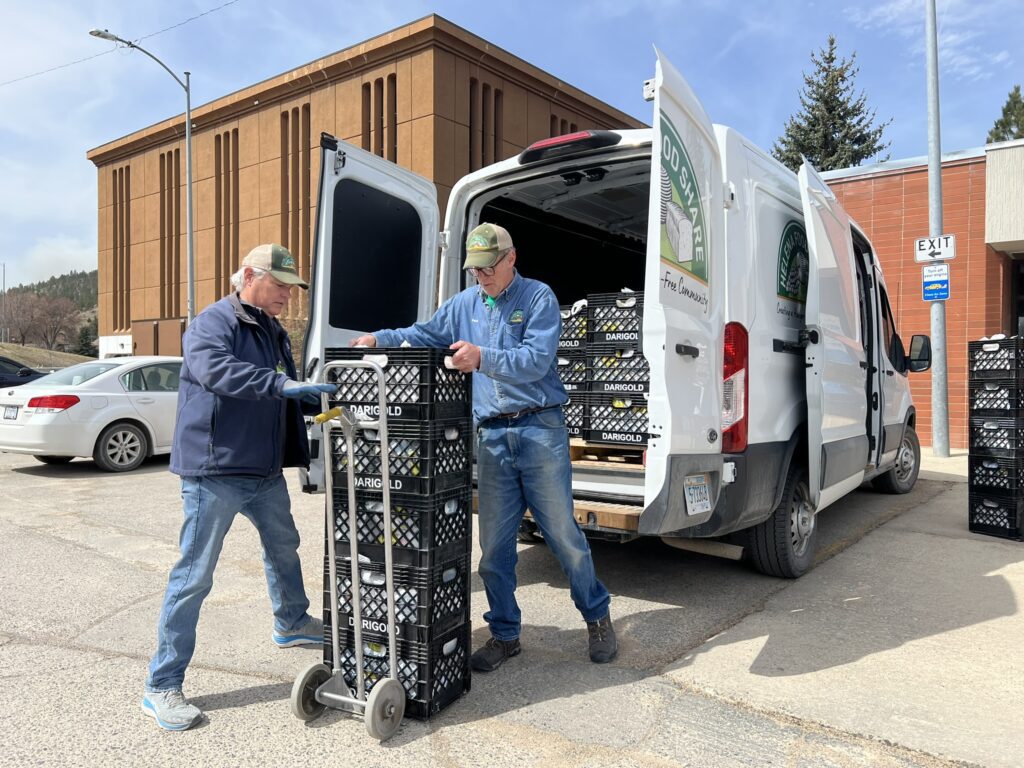 Delivering Kid Packs - Helena Food Share
