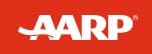 AARP - Helena Food Share AARP logo on a red background and white lettering